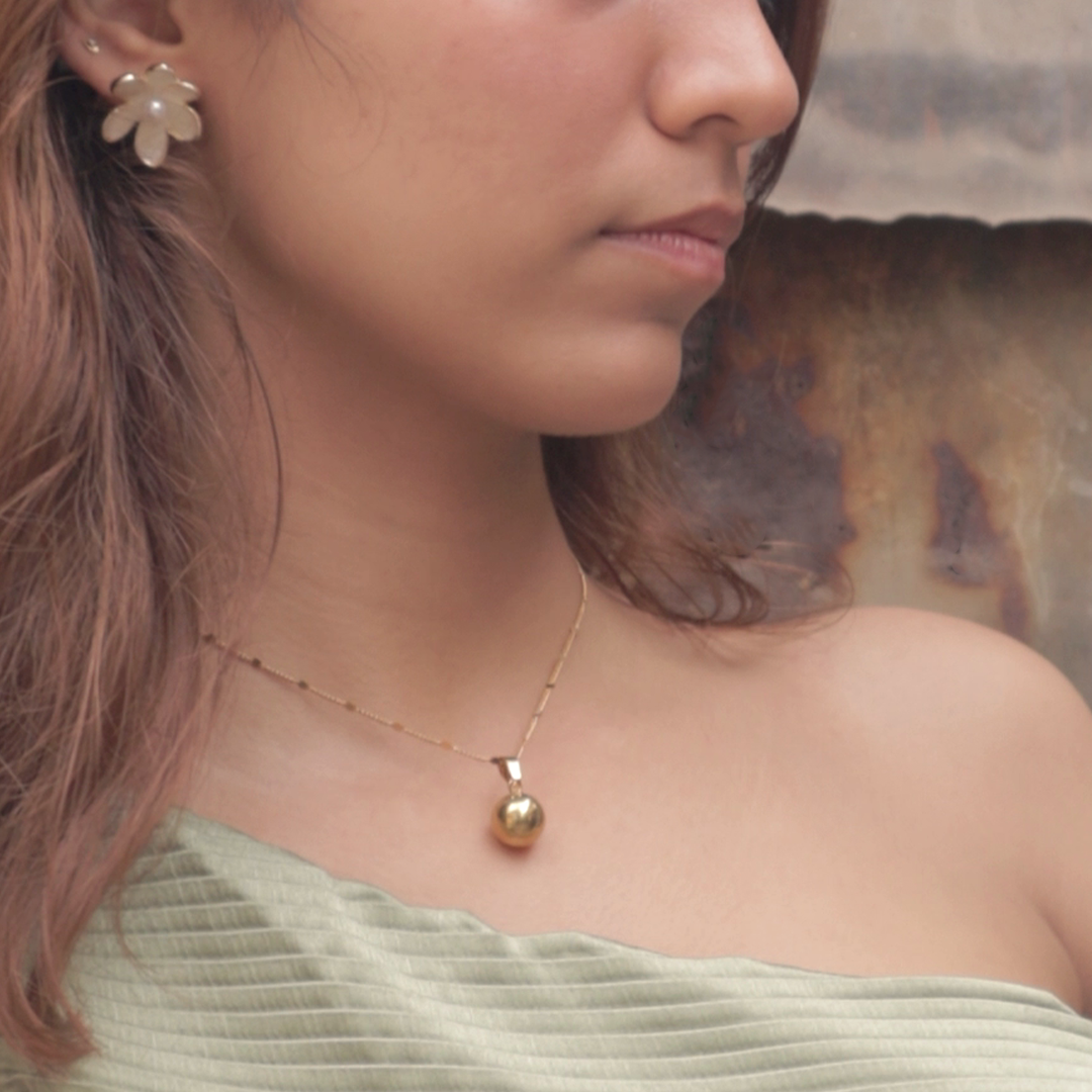 Blossom Glow Pearl Studs Earrings