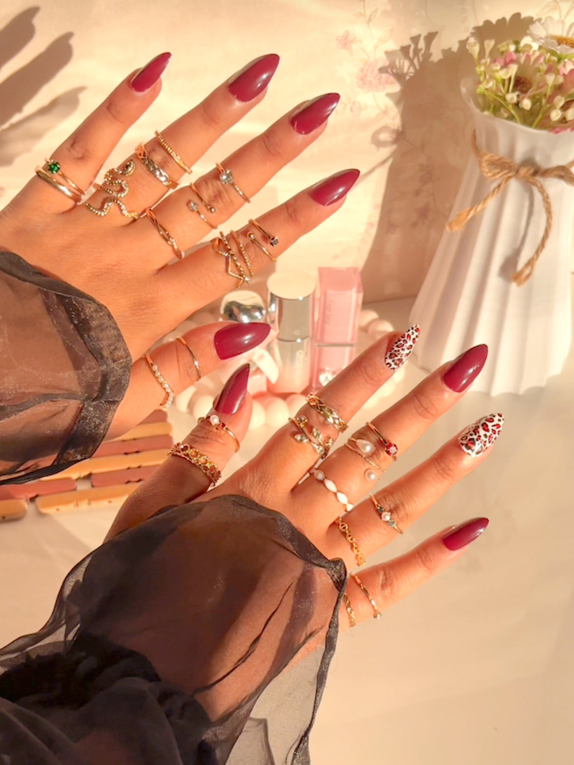 Mega 30-Piece Gold Statement Ring Set