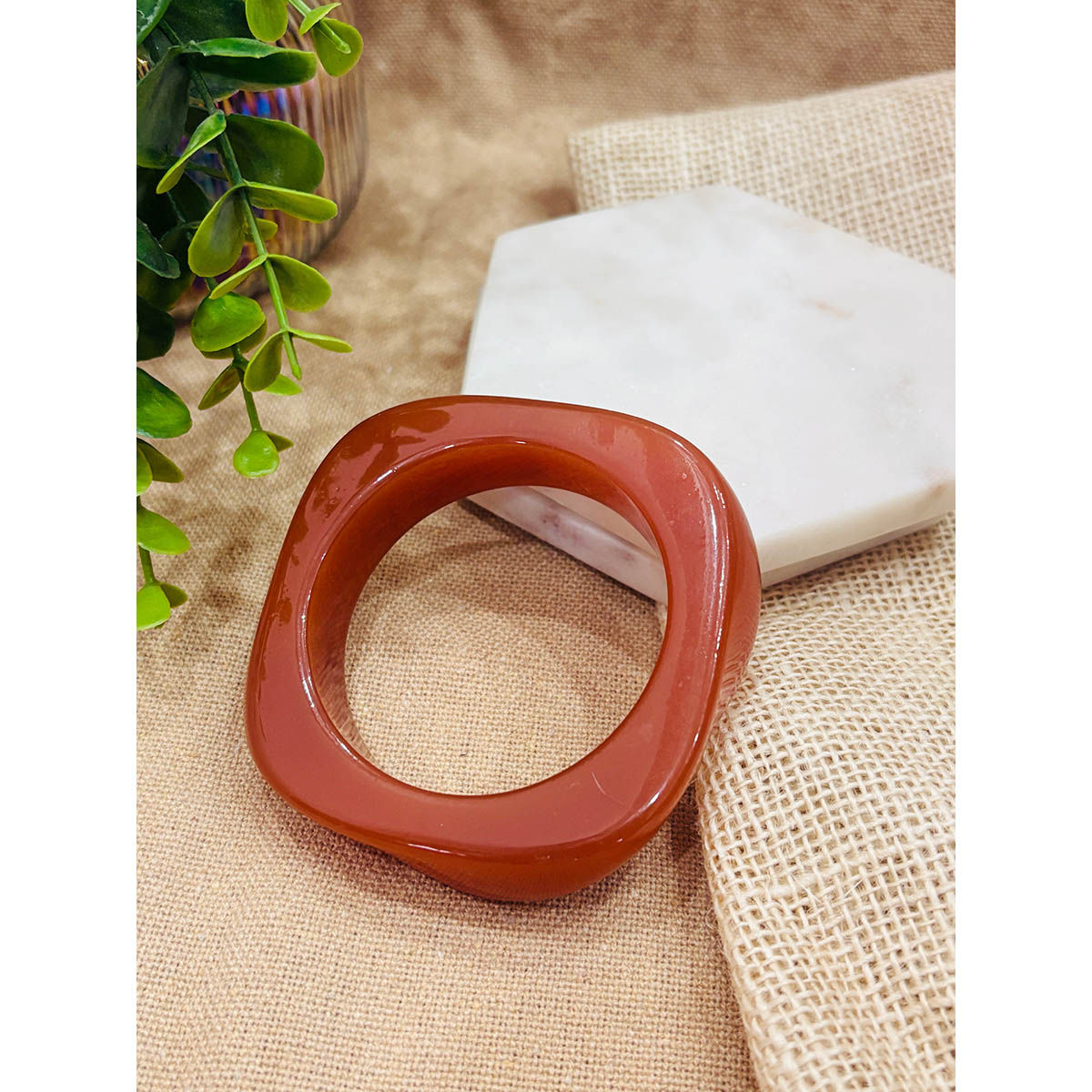 Terracotta Resin Bangle