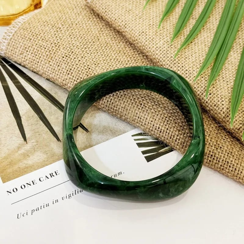 Forest Green  – Resin bangles