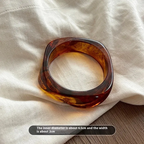 Amber Resin Bangle