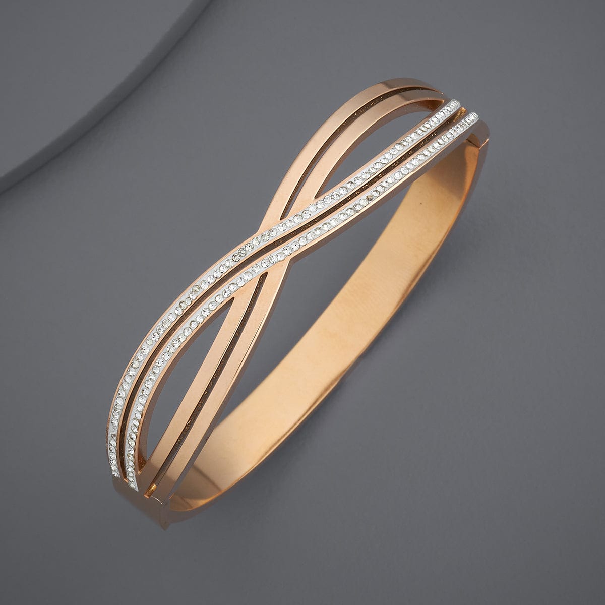 Rose Gold Infinity Bracelet